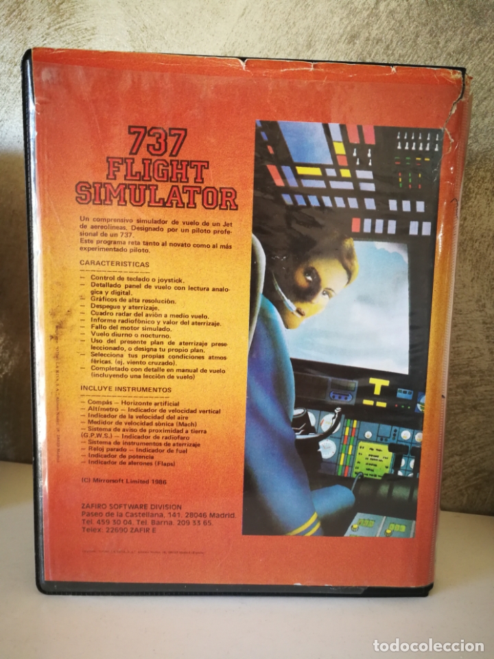 Videojuegos y consolas: 737 FLIGHT SIMULATOR MSX - Foto 4