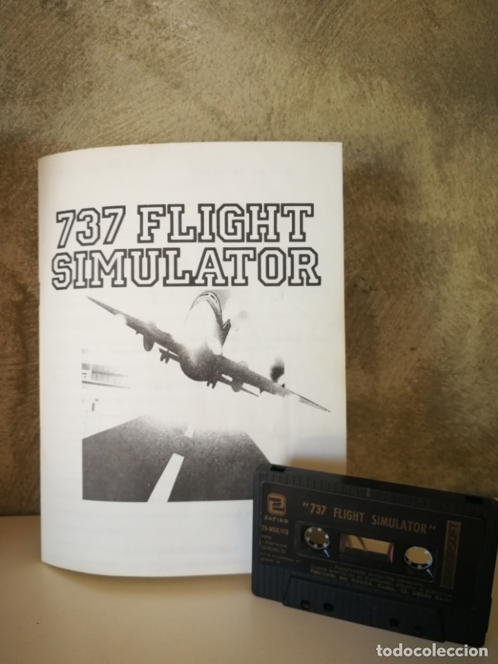 Videojuegos y consolas: 737 FLIGHT SIMULATOR MSX - Foto 5