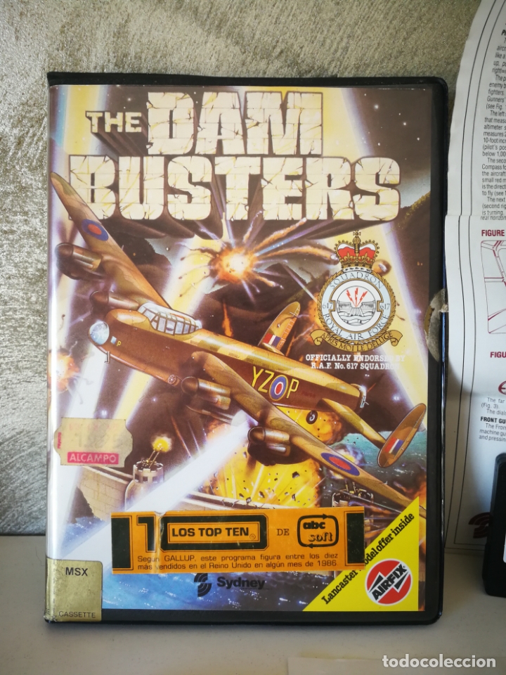 Videojuegos y consolas: THE DAM BUSTERS MSX EN ESTUCHE GRANDE - Foto 2