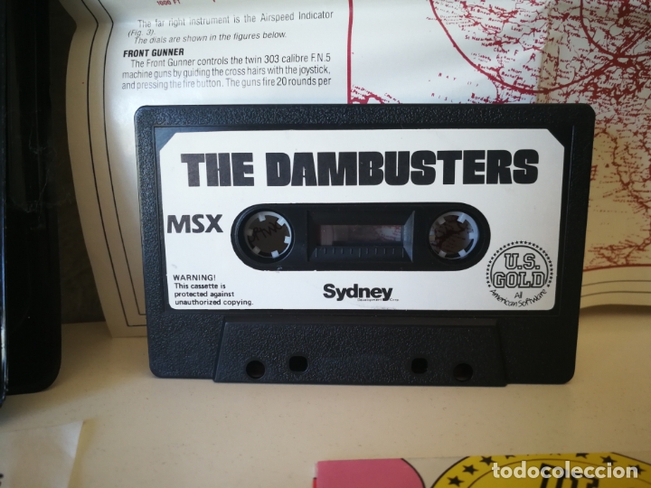 Videojuegos y consolas: THE DAM BUSTERS MSX EN ESTUCHE GRANDE - Foto 3