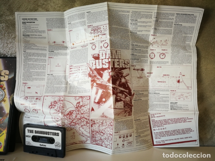 Videojuegos y consolas: THE DAM BUSTERS MSX EN ESTUCHE GRANDE - Foto 5