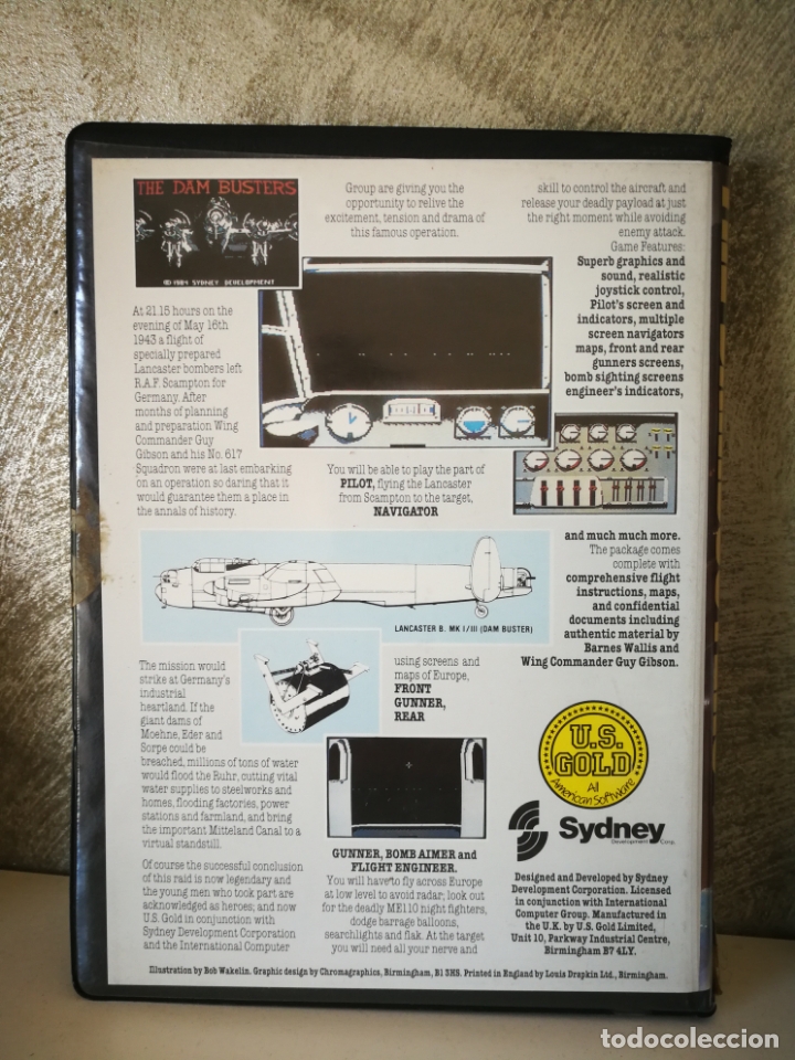 Videojuegos y consolas: THE DAM BUSTERS MSX EN ESTUCHE GRANDE - Foto 6