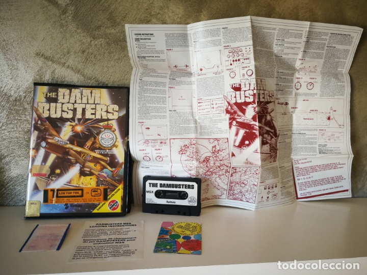 Videojuegos y consolas: THE DAM BUSTERS MSX EN ESTUCHE GRANDE - Foto 1