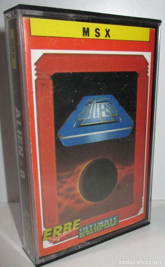 Videojuegos y consolas: MSX, juego, ALIEN - 8, casete, cassette - Foto 1