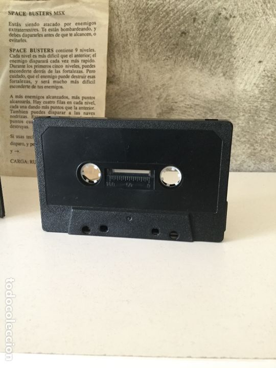 Videojuegos y consolas: JUEGO SPACE BUSTERS MSX VERSI&Oacute;N ESPA&Ntilde;OLA EN CAJA GRANDE - Foto 3