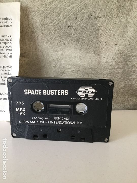 Videojuegos y consolas: JUEGO SPACE BUSTERS MSX VERSI&Oacute;N ESPA&Ntilde;OLA EN CAJA GRANDE - Foto 7