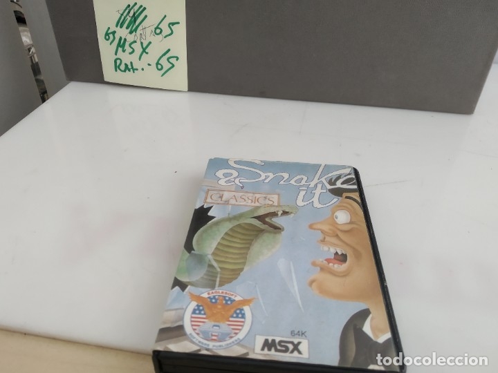 Videojuegos y consolas: ANTIGUO JUEGO PARA MSX  SNAKE IT - Foto 2