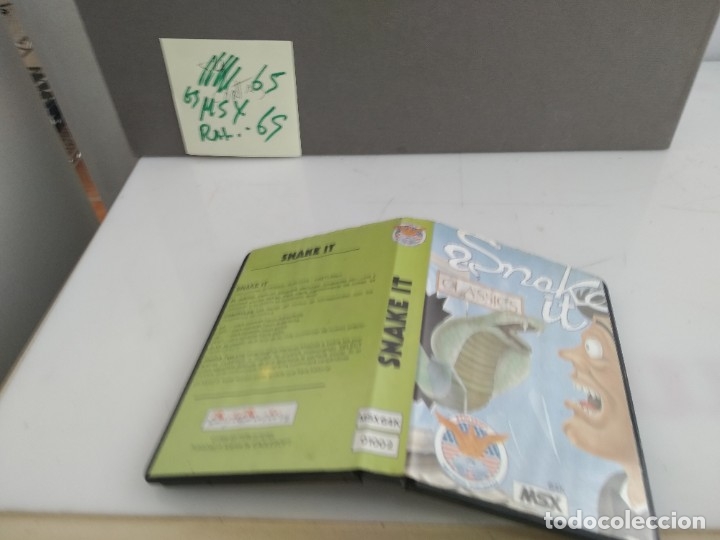 Videojuegos y consolas: ANTIGUO JUEGO PARA MSX  SNAKE IT - Foto 5