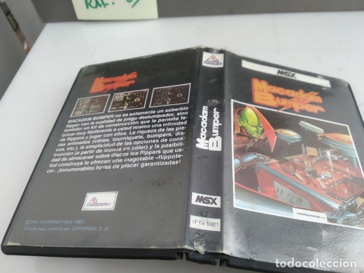 Videojuegos y consolas: ANTIGUO JUEGO PARA MSX MACADAM - Foto 4