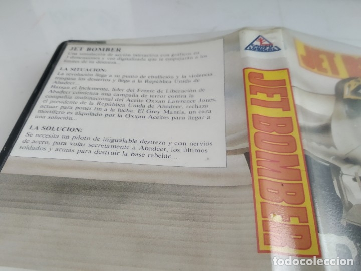Videojuegos y consolas: ANTIGUO JUEGO PARA MSX JET BOMBER - Foto 7