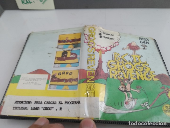 Videojuegos y consolas: ANTIGUO JUEGO PARA MSX JET  GROGS - Foto 4