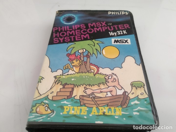 Videojuegos y consolas: ANTIGUO JUEGO PARA MSX PINE APLIN - Foto 1
