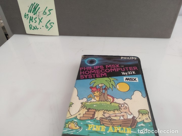 Videojuegos y consolas: ANTIGUO JUEGO PARA MSX PINE APLIN - Foto 2