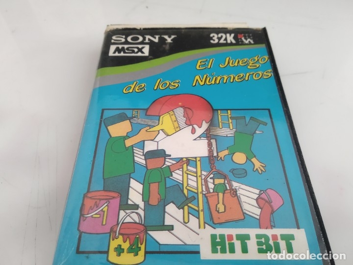 Videojuegos y consolas: ANTIGUO JUEGO PARA MSX EL JUEGO DE LOS NUMEROS - Foto 1