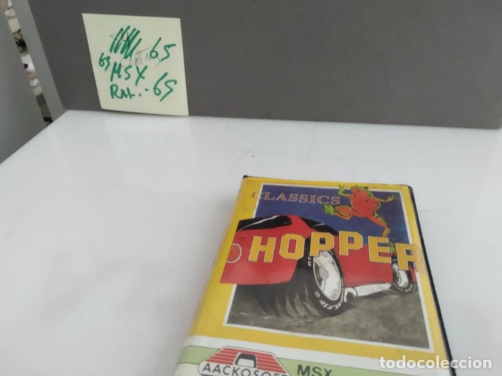 Videojuegos y consolas: ANTIGUO JUEGO PARA MSX HOPPER - Foto 2