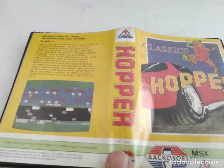 Videojuegos y consolas: ANTIGUO JUEGO PARA MSX HOPPER - Foto 4