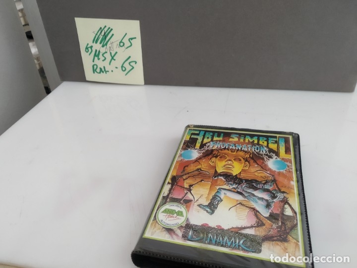 Videojuegos y consolas: ANTIGUO JUEGO PARA MSX ABU SIMBEL - Foto 2
