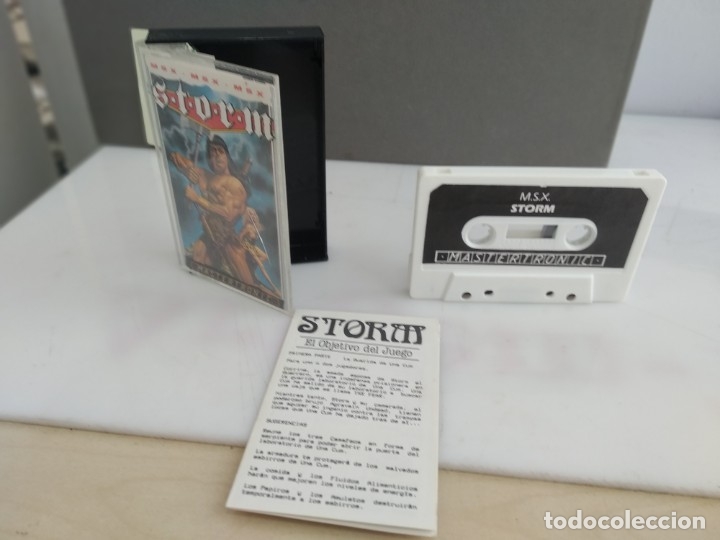 Videojuegos y consolas: ANTIGUO JUEGO PARA MSX STORM - Foto 2