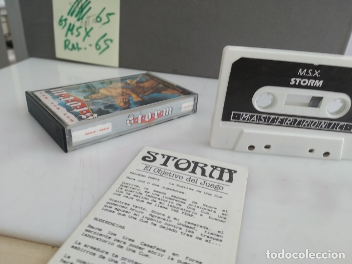 Videojuegos y consolas: ANTIGUO JUEGO PARA MSX STORM - Foto 3