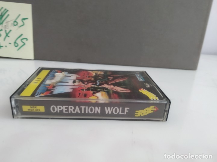 Videojuegos y consolas: ANTIGUO JUEGO PARA MSX OPERATION WOLF - Foto 2