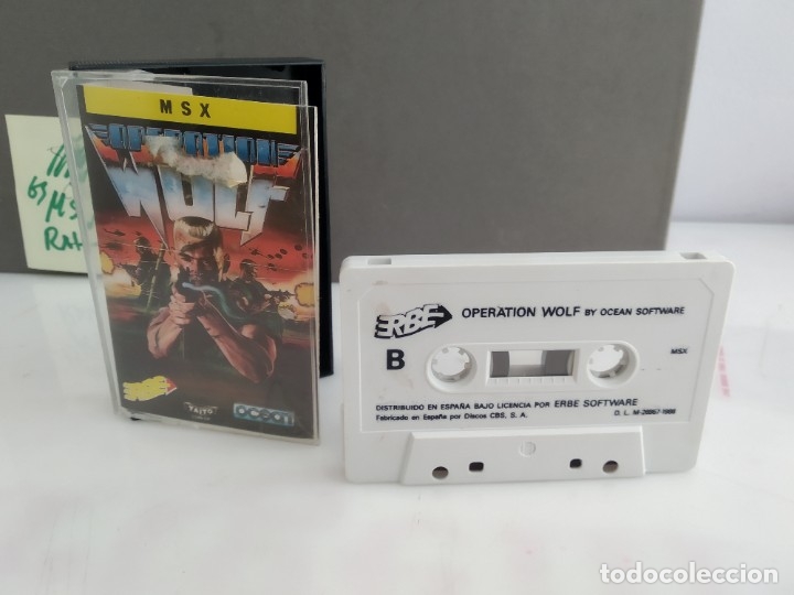 Videojuegos y consolas: ANTIGUO JUEGO PARA MSX OPERATION WOLF - Foto 3
