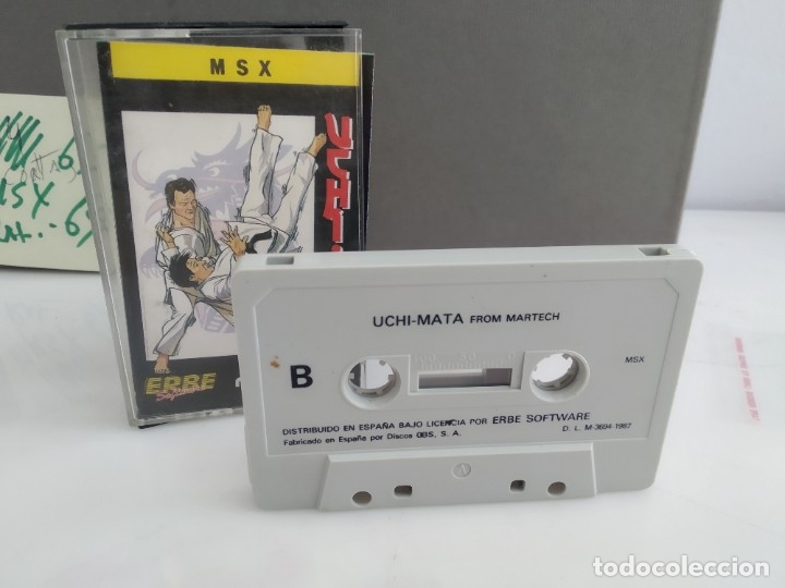 Videojuegos y consolas: ANTIGUO JUEGO PARA MSX UCHI MATA - Foto 1