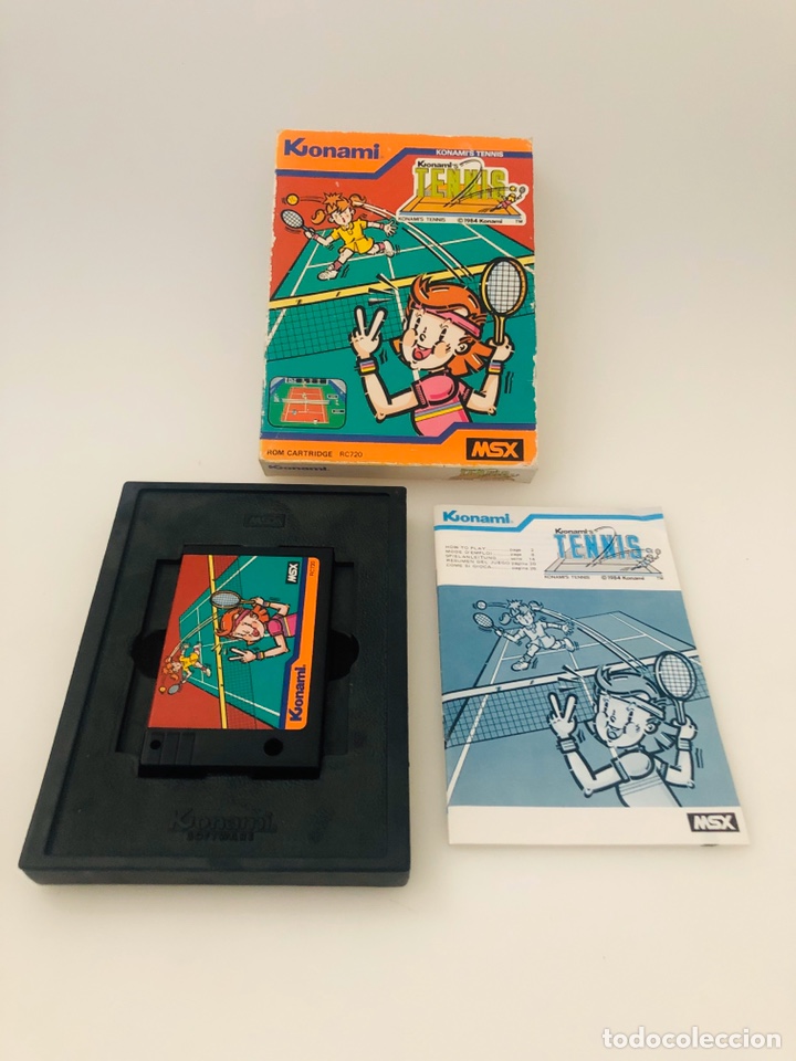 Videojuegos y consolas: Konami Tennis MSX 1984 - Foto 4