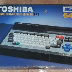 Videojuegos y Consolas: ANTIGUO MSX 64 TOSHIBA HOME COMPUTER HX-10 SFS EN SU CAJA RETROVINTAGEJUGUETES