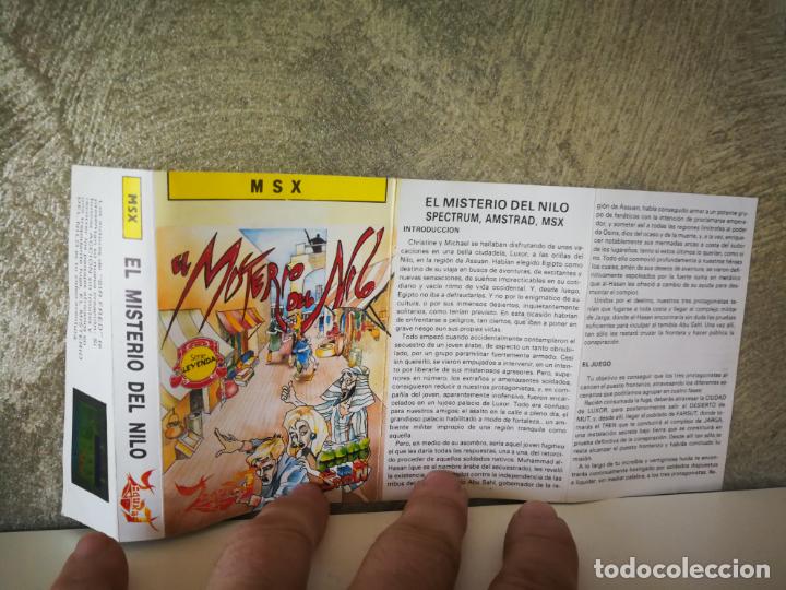Videojuegos y consolas: EL MISTERIO DEL NILO MSX - Foto 3