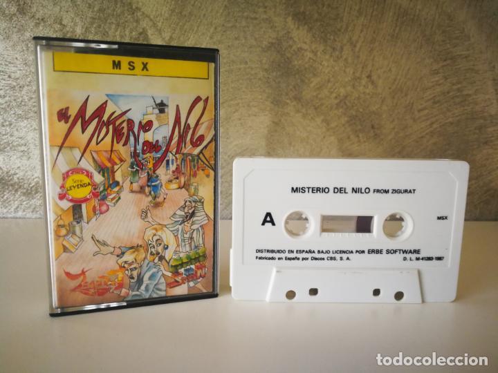 Videojuegos y consolas: EL MISTERIO DEL NILO MSX - Foto 1