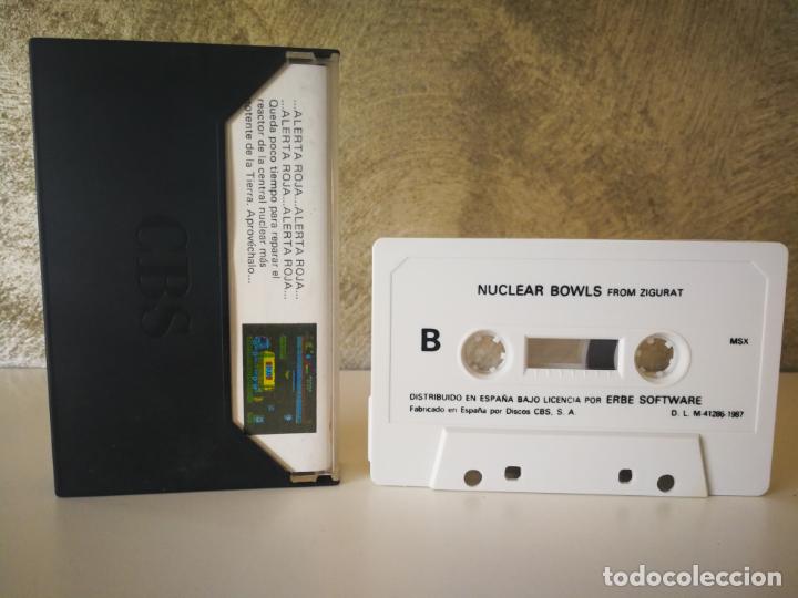 Videojuegos y consolas: NUCLEAR BOWLS MSX - Foto 2