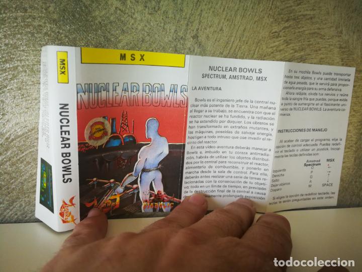 Videojuegos y consolas: NUCLEAR BOWLS MSX - Foto 3