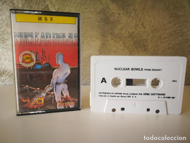 Videojuegos y consolas: NUCLEAR BOWLS MSX - Foto 1