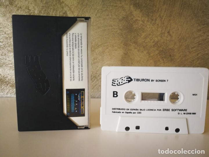 Videojuegos y consolas: TIBUR&Oacute;N MSX - Foto 2