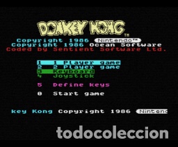 Videojuegos y consolas: Donkey Kong (tm) Nintendo-Ocean 1986 - Erbe Software [MSX] - Foto 3