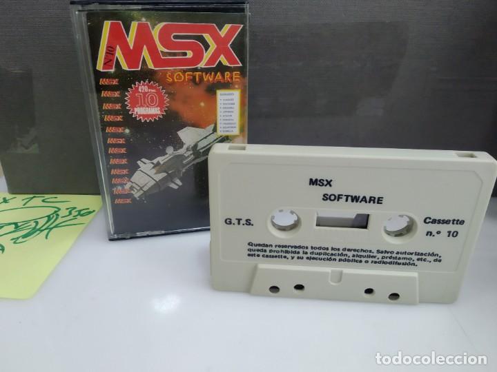 Videojuegos y consolas: ANTIGUO JUEGO ORDENADOR PARA MSX 10 PROGRAMAS - Foto 1
