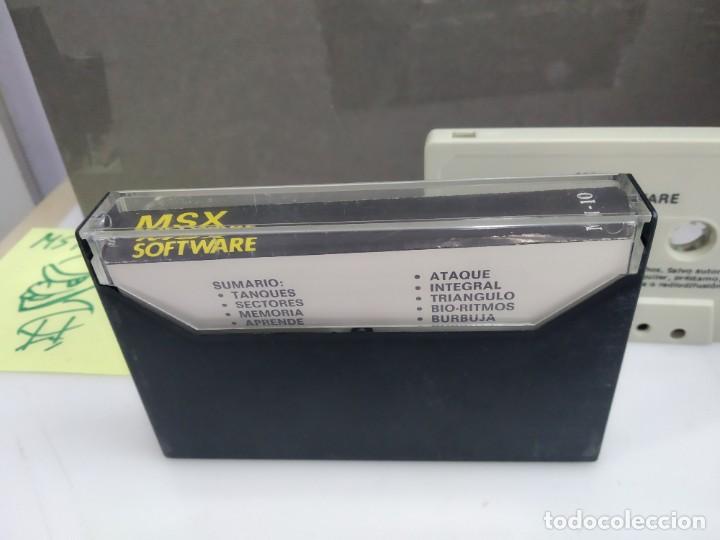 Videojuegos y consolas: ANTIGUO JUEGO ORDENADOR PARA MSX 10 PROGRAMAS - Foto 2
