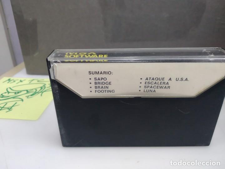 Videojuegos y consolas: ANTIGUO JUEGO ORDENADOR PARA MSX 10 PROGRAMAS - Foto 4