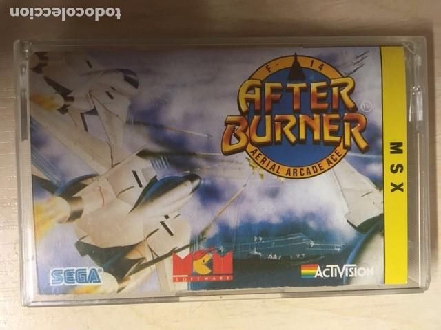 Videojuegos y consolas: AFTER BURNER MSX - Foto 1