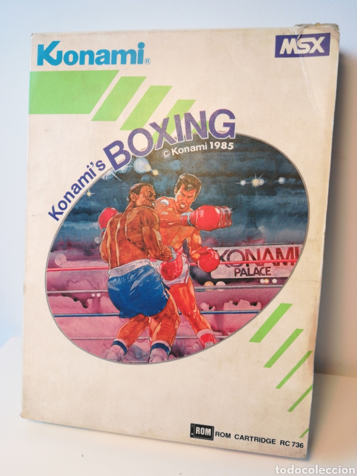 Videojuegos y consolas: Juego de cartucho MSX Konami's Boxing (1985) COMPROBADO FUNCIONA