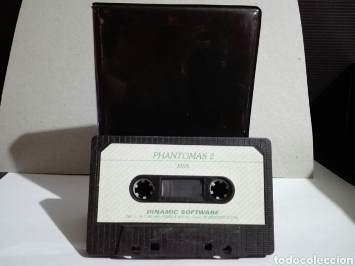 Videojuegos y consolas: -PHANTOMAS 2 -JUEGO MSX -CASSETTE -1986- DINAMIC - Foto 4