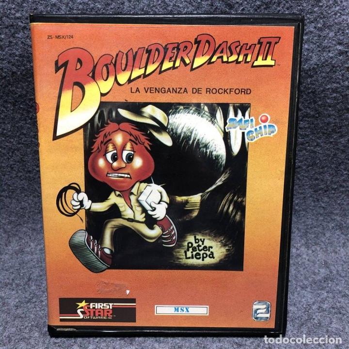 Videojuegos y consolas: BOULDER DASH II MSX - Foto 1