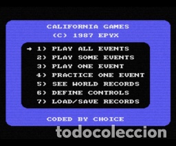 Videojuegos y consolas: California Games [Epyx] 1987 US Gold / Erbe Software [MSX] - Foto 5