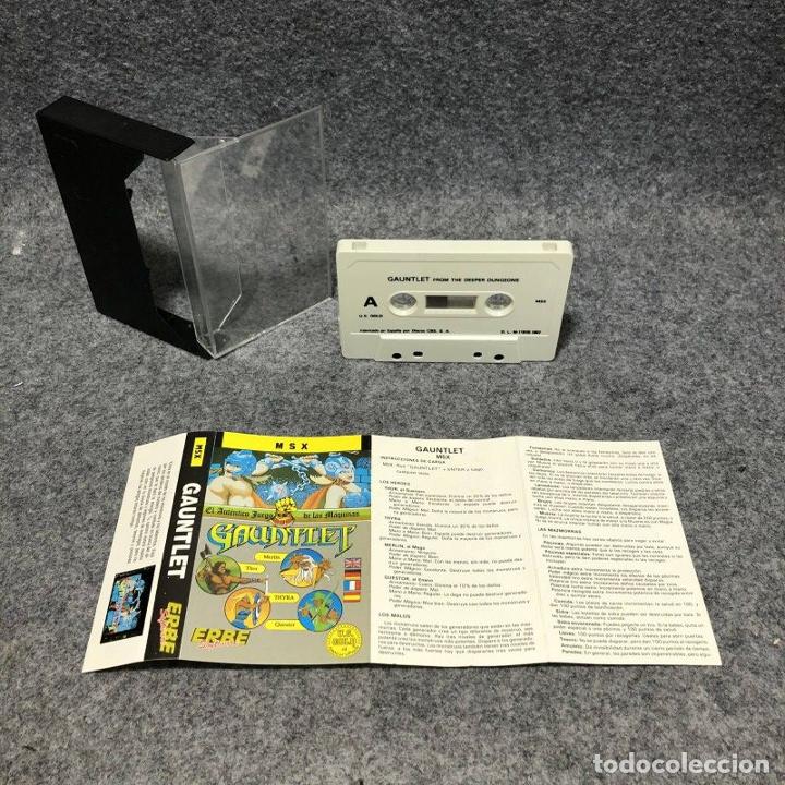 Videojuegos y consolas: GAUNTLET MSX - Foto 1