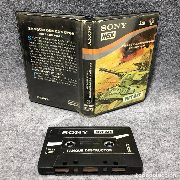 Videojuegos y consolas: TANQUE DESTRUCTOR MSX - Foto 1