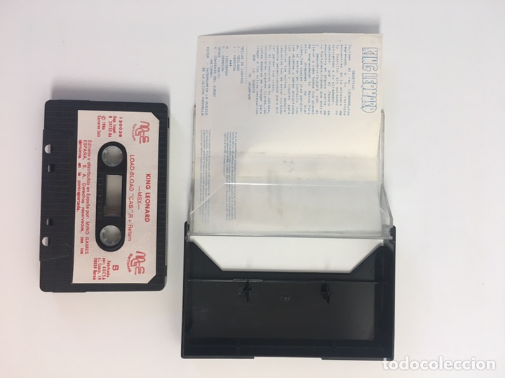 Videojuegos y consolas: Juego MSX King Leonard - Foto 3