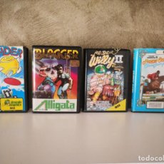 Videojuegos y Consolas: LOTE JUEGOS MSX EN ESTUCHE JET SET WILLY II BOUNDER BLAGGER SHOW JUMPER. Lote 213978095