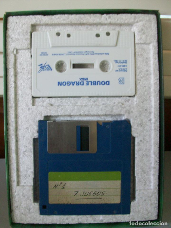 Videojuegos y consolas: VIDEO JUEGO-DOUBLE DRAGON-MSX - Foto 5