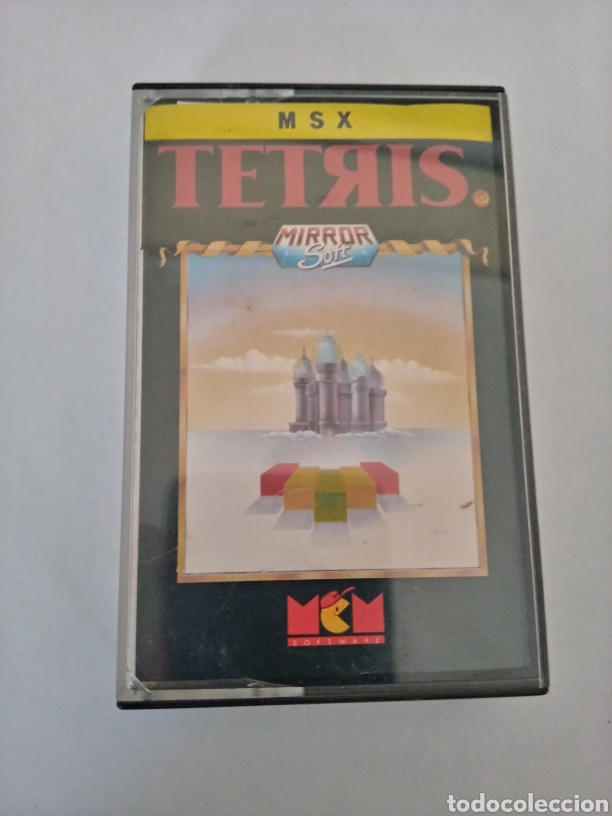 Videojuegos y consolas: Juego para consola msx Tetris mirror soft - Foto 1