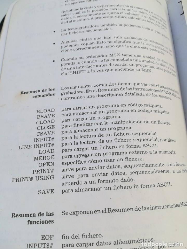 Videojuegos y consolas: Manual MSX BASIC. A. SICKLER - Foto 4